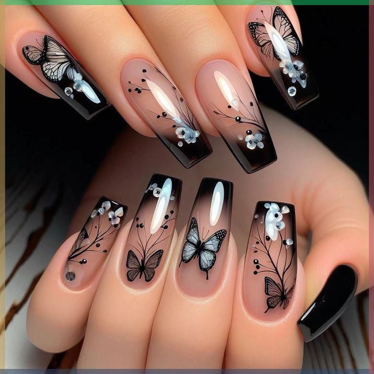 Leather Nail Art Design